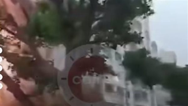 جانب من الحريق