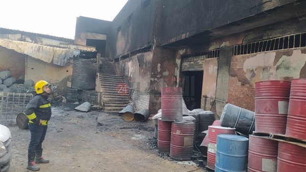  حريق مصنع مراتب