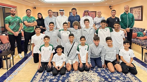 ناشئي مصر والسعودية