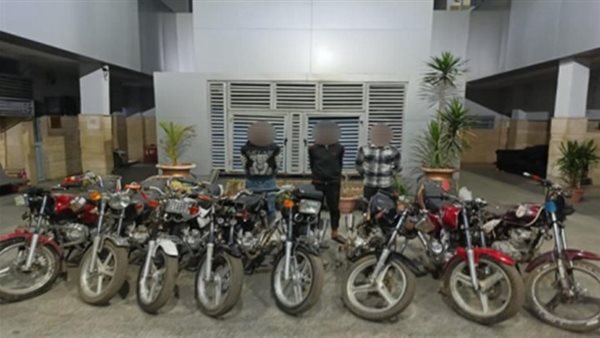 المتهمين والمضبوطات