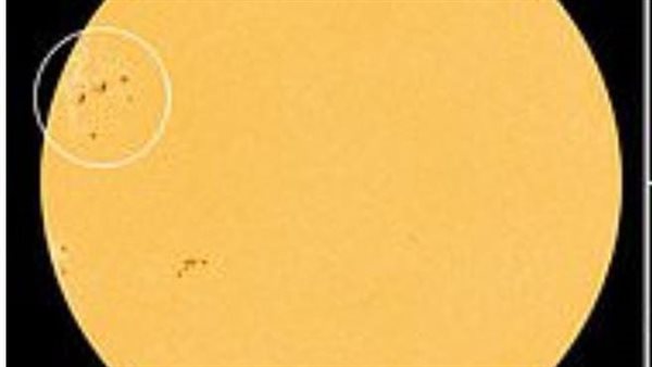 رصد بقع شمسية 