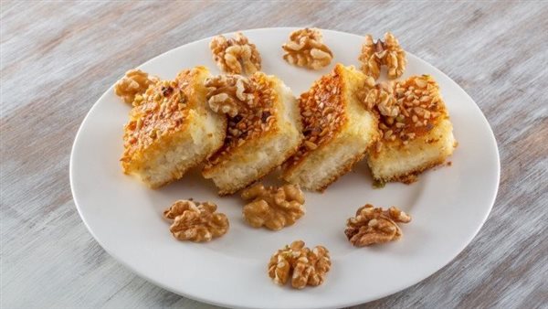 طريقة عمل البسبوسة