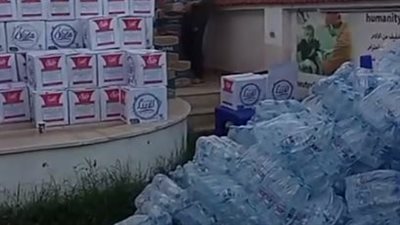 أكثر من 40 ألف زجاجة مياه.. الهلال الأحمر ببورسعيد يستعد لإرسال قافلة مساعدات لغزة | بث مباشر