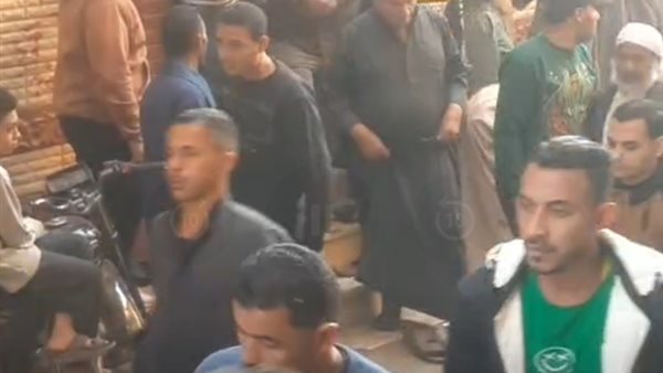 تشييع جثمان شاب توفي