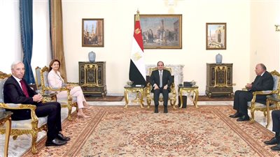 السيسي يؤكد لوزيري خارجية سلوفينيا والبرتغال أهمية التوصل إلى تسوية شاملة للقضية الفلسطينية