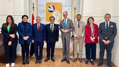 ‏المرشح الرئاسي فريد زهران يستقبل سفير النمسا