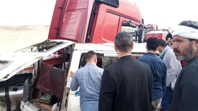 ننشر أسماء ضحايا حادث تصادم الطريق الصحراوي بالمنيا