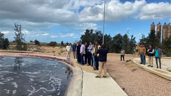 جانب من زيارة مسئولي