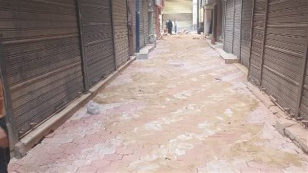 تبليط شوارع فاقوس