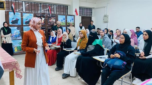 طلاب جامعة حلوان