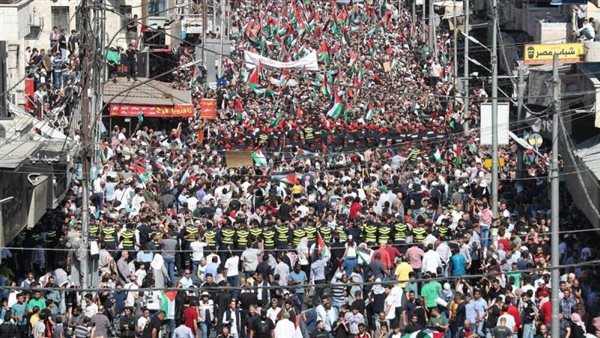 المظاهرات المنددة