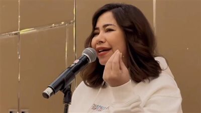 أحدث ظهور لشيرين عبد الوهاب في بروفات حفل روائع السنباطي بالرياض