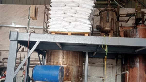 ضبط مصنع بدون ترخيص