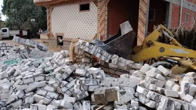 رفع 892 حالة إشغال طريق وإزالة 25 حالة تعد بالبحيرة