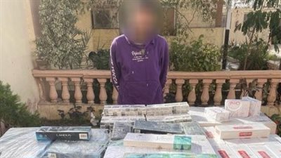 ضبط 2750 عبوة سجائر مهربة بحوزة مندوب مبيعات بالقاهرة