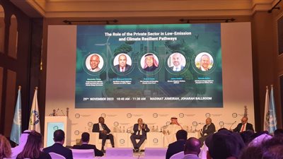 محمود محيي الدين: مشاركة القطاع الخاص في أنشطة التكيف ضرورية لتحقيق أهداف المناخ 