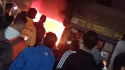 السيطرة على حريق نشب داخل مطعم شهير في الدقهلية