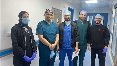 فريق طبي بمستشفى بنها الجامعي ينقذ حياة طفل ابتلع فولا سودانيا بالقليوبية