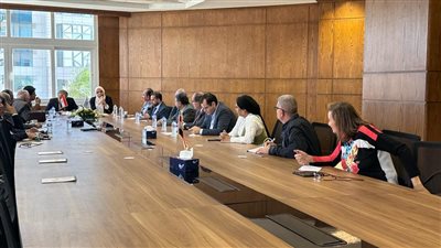 رئيس صندوق دعم الصادرات تستعرض برنامج رد الأعباء التصديرية أمام شعبة المصدرين