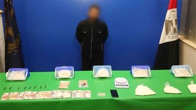 القبض على عنصر إجرامي بالقاهرة بحوزته مخدرات بـ10 ملايين جنيه