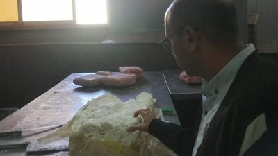 ضبط طن دهن حيواني مجهول المصدر ببورسعيد