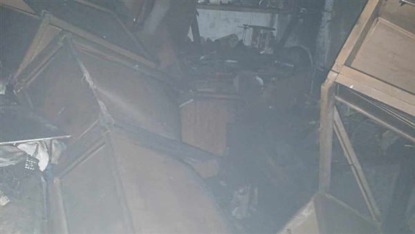 حريق شقة العمرانية