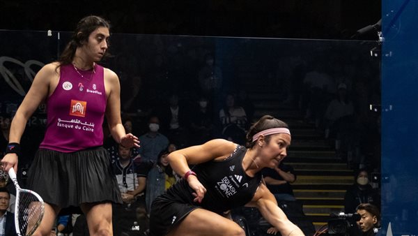 نور الشربيني وأماندا