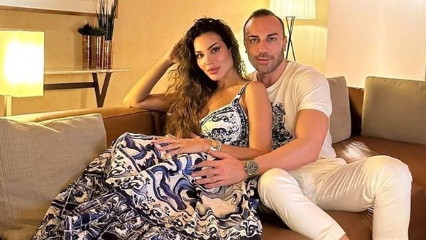 نادين نسيب نجيم وخطيبها