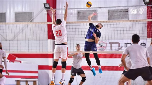 مباراة طائرة الزمالك