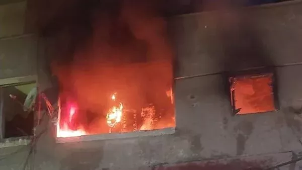 حريق - أرشيفية 