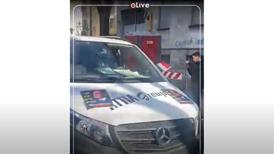 مسيرات بالسيارات في شوارع ميلانو بإيطاليا لدعم السيسي في الانتخابات الرئاسية| فيديو