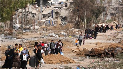 تأوي آلاف النازحين.. قصف مدرسة صلاح الدين غرب قطاع غزة