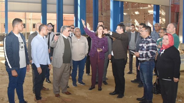 وزيرة الثقافة تتفقد