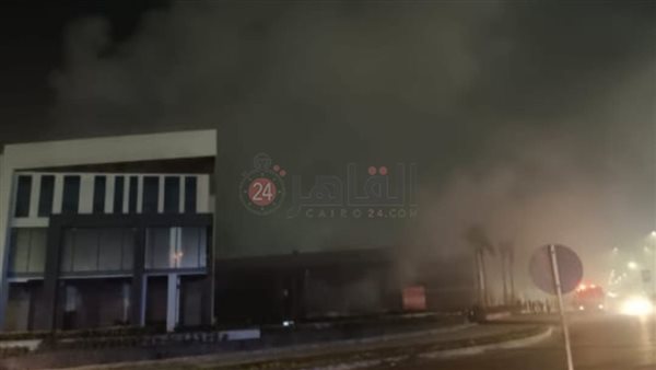 جانب من الحريق 