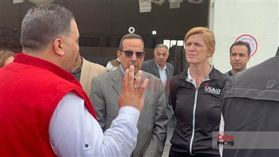 محافظ شمال سيناء يستقبل رئيسة الوكالة الأمريكية للتنمية الدولية