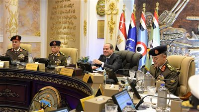 السيسي يصل إلى الكلية الحربية ليشهد اختبارات كشف الهيئة لطلبة الكليات العسكرية