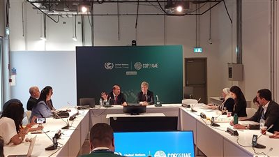 السفير هشام بدر يعقد لقاءات مع مسئولين دوليين لبحث سبل التعاون المشترك