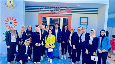 جامعة المنيا تنظم زيارة ميدانية لقرية المعصرة