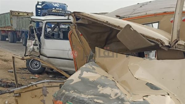 جانب من الحادث 