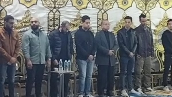 عزاء شقيق أحمد حلمي