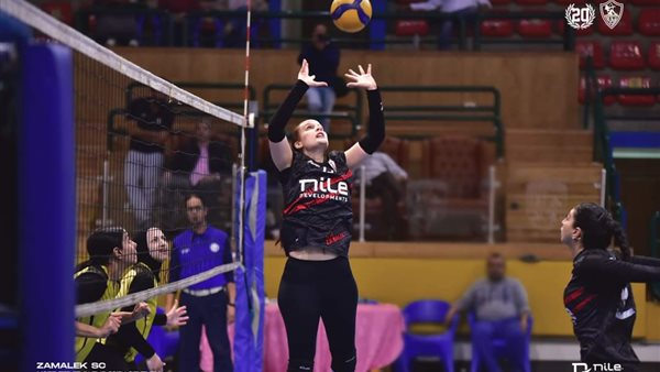 مباراة طائرة الزمالك