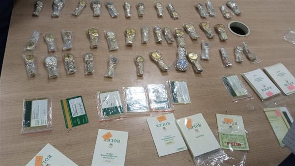 المضبوطات بجمارك