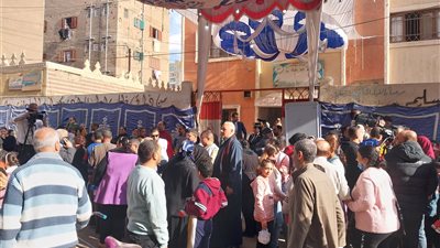 إقبال كثيف على لجان انتخابات الرئاسة بسوهاج |صور