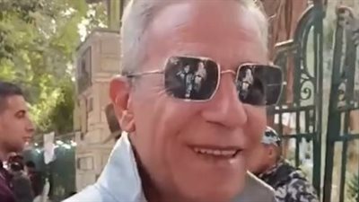 صبري فواز بعد الإدلاء بصوته في انتخابات الرئاسة: واجب علينا قبل ما يكون حقنا | بث مباشر