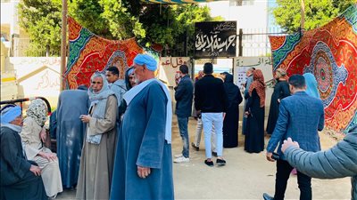 تزايد الإقبال على التصويت في الانتخابات الرئاسية بسوهاج | صور