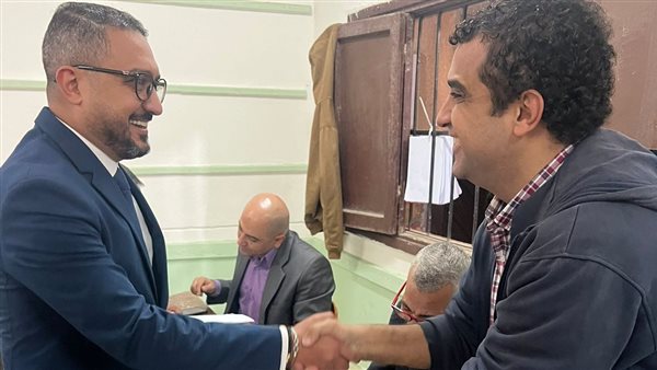  جون طلعت يدلي بصوته