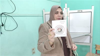 أول مأذونة في مصر تدلي بصوتها في الانتخابات الرئاسية بالشرقية: النساء يصنعن المستقبل والتنمية