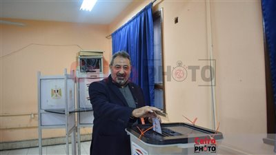 مجدي عبد الغني يُدلي بصوته في الانتخابات الرئاسية 2024