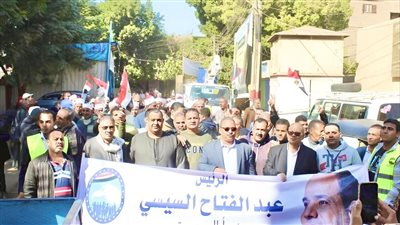 الدكتور حسن كمال يقود مسيرات لتعزيز المشاركة في الانتخابات الرئاسية بشطورة| فيديو