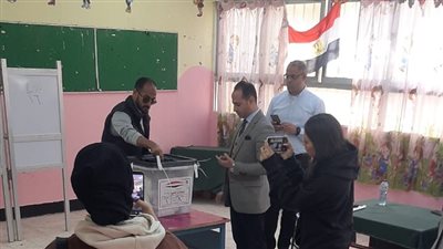 وليد سليمان يدلي بصوته في الانتخابات الرئاسية 2024 